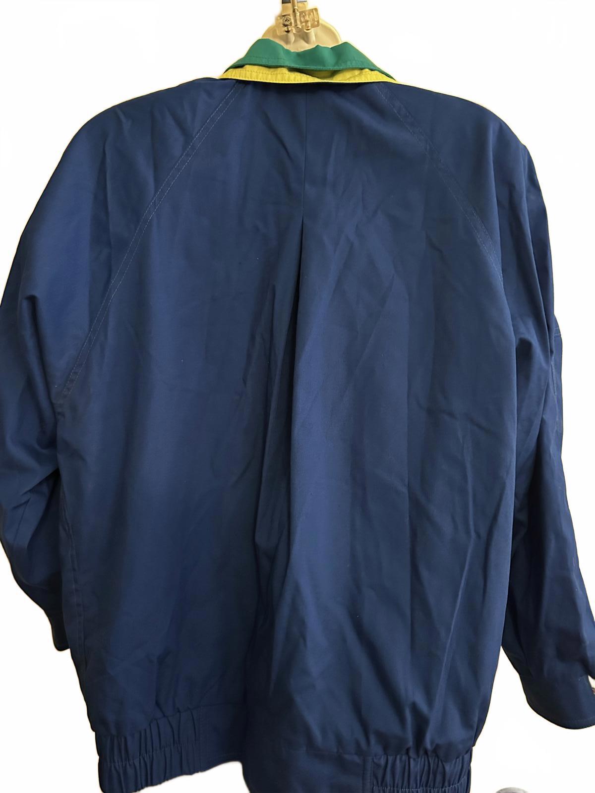 Vintage London Fog Colorblock Jacket Small Made in Colombia