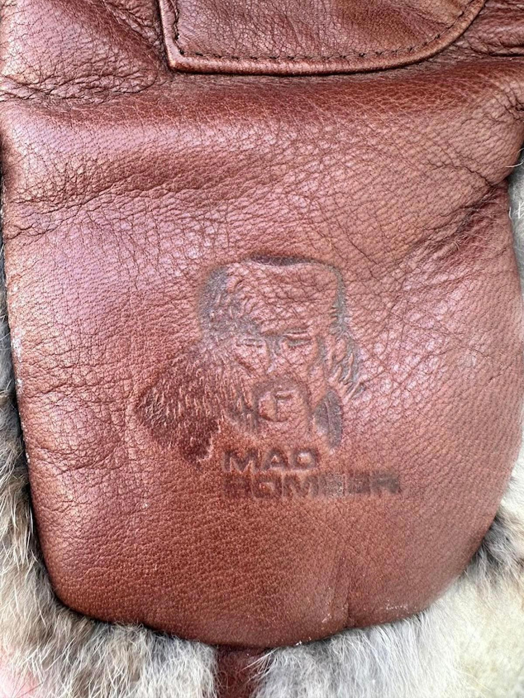 Mad Bomber Leather Trapper Hat XL