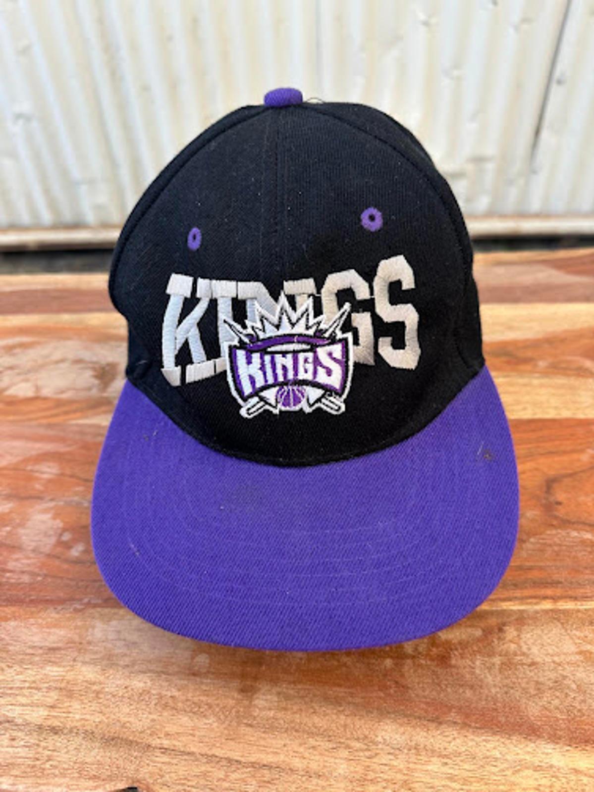 Vintage Sacramento Kings Snapback Hat Georgetown