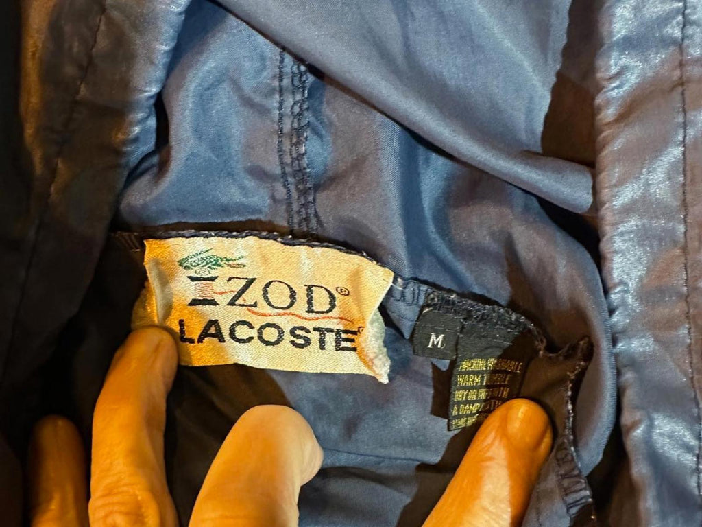 Vintage Izod Lacoste Nylon Pullover Anorak M