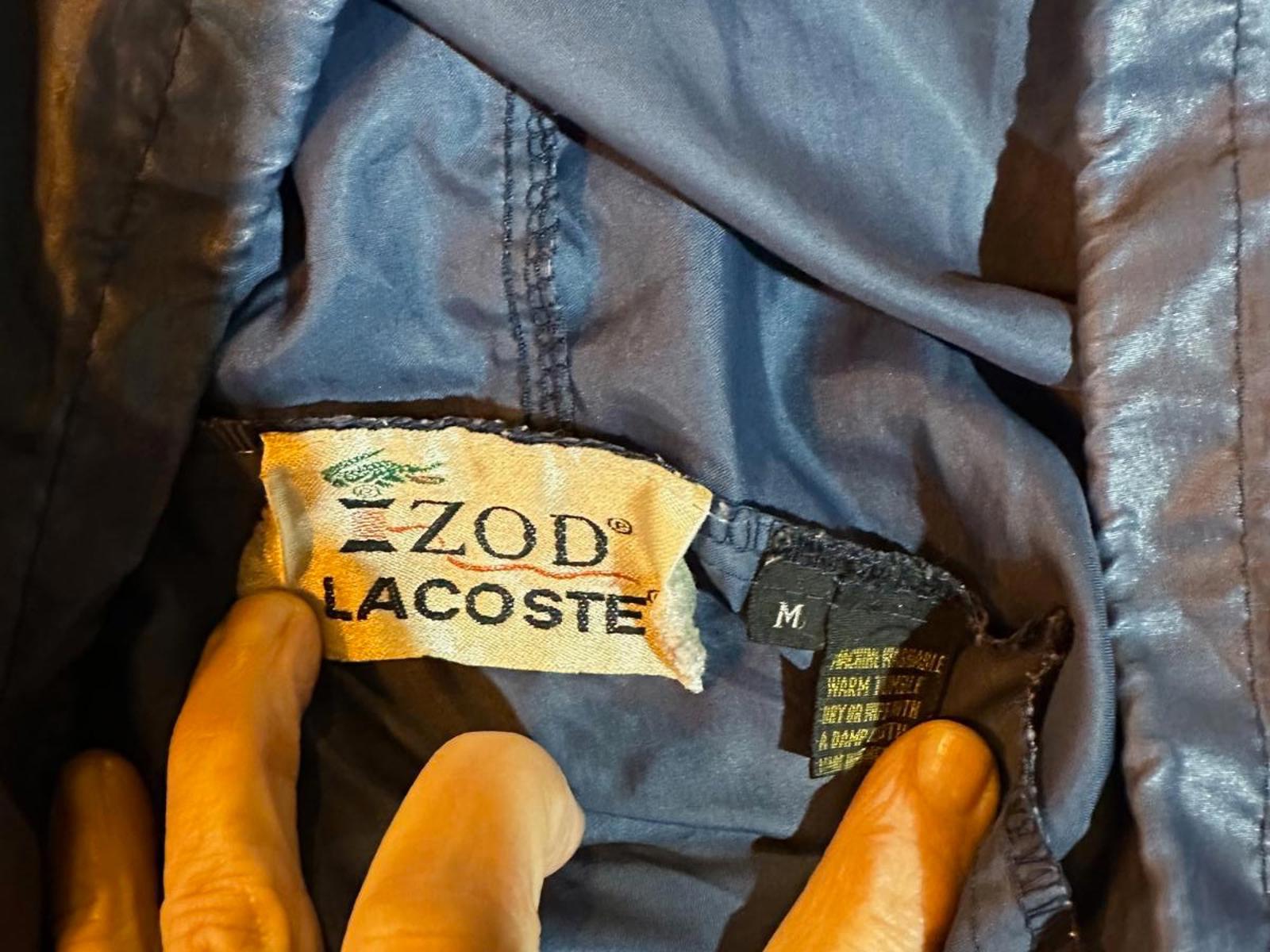 Vintage Izod Lacoste Nylon Pullover Anorak M