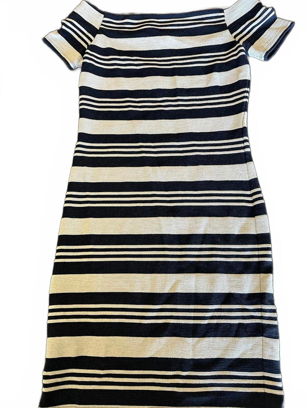 Topshop Striped Knit Bodycon Dress US 6