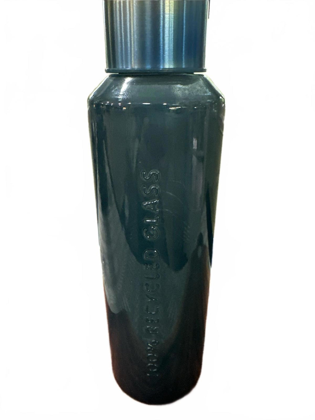 Starbucks 2022 Dark Green Recycled Glass Water Bottle Tumbler 22oz Twist Lid
