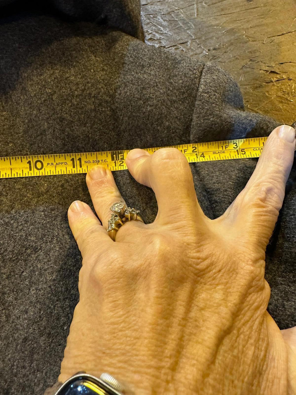 50's Davis of Boston Women’s Gray Wool Coat w/Red FauxFur Lining Mid-Century USA