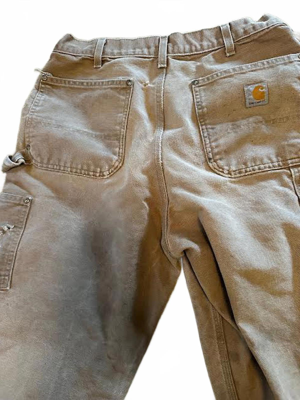 Vintage Carhartt B01 Brown Duck Work Pants 34×30