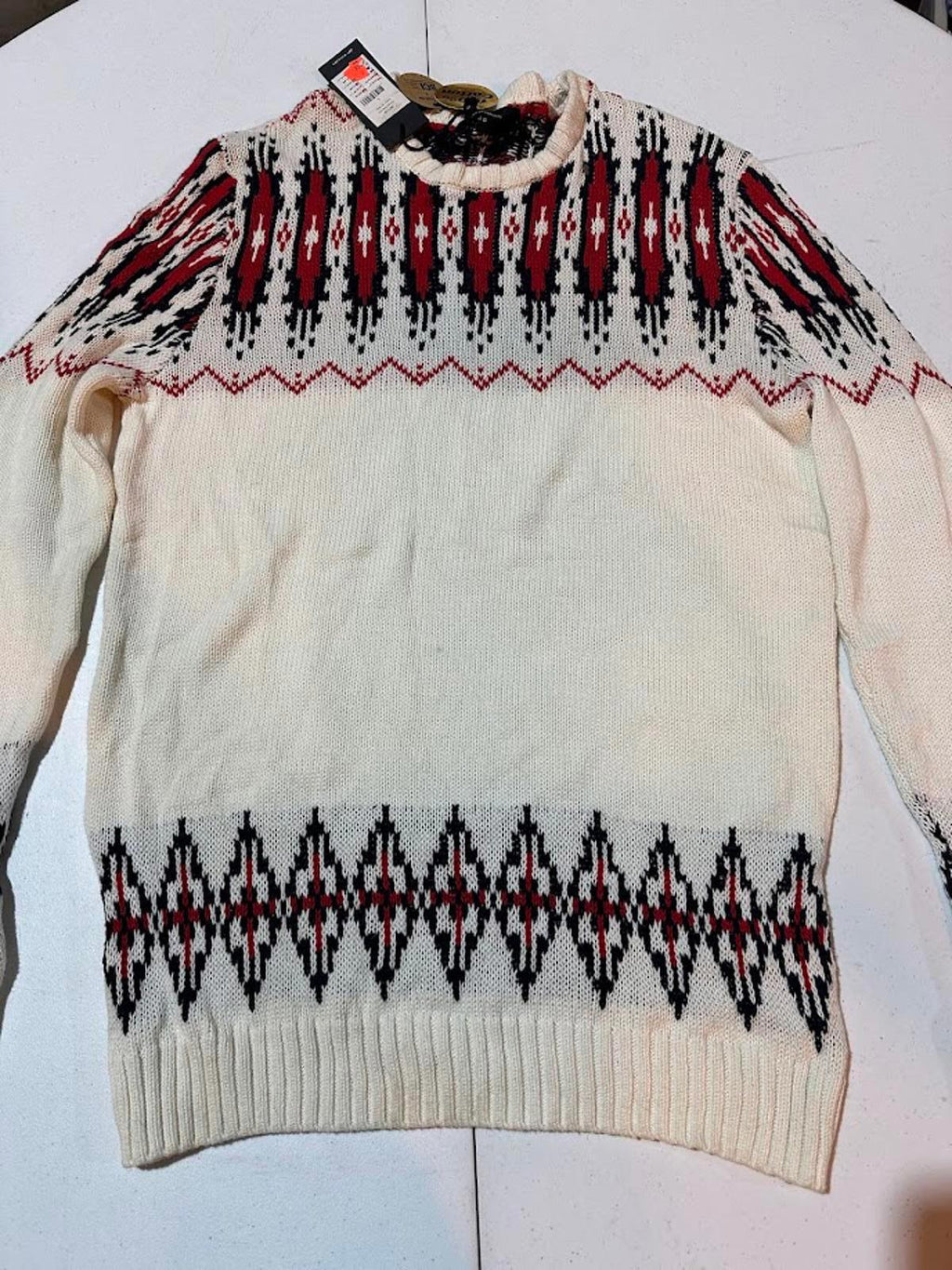 Cotton On Fair Isle Crew Knit L NWT