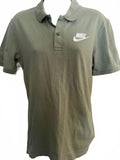 Nike Green Polo Shirt XS Embroidered Swoosh