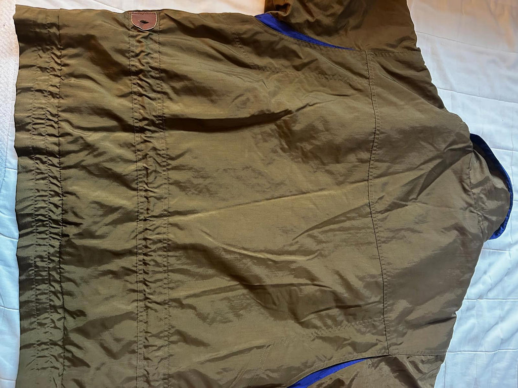 OSSI 80s Ski Jacket Olive Red L