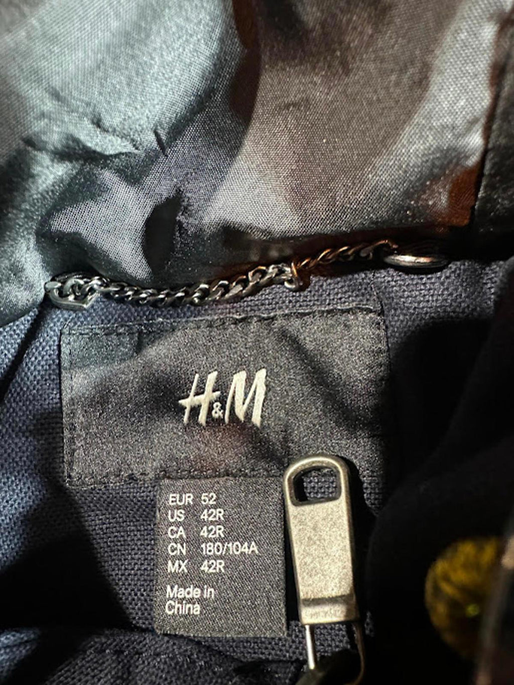 H&M Hooded Toggle Parka Utility Coat Insulated Men’s L