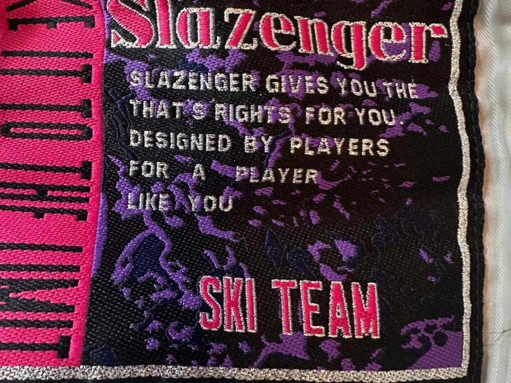 Slazenger Y2K Metallic Puffer Jacket 95 Faux Fur Hood Korea