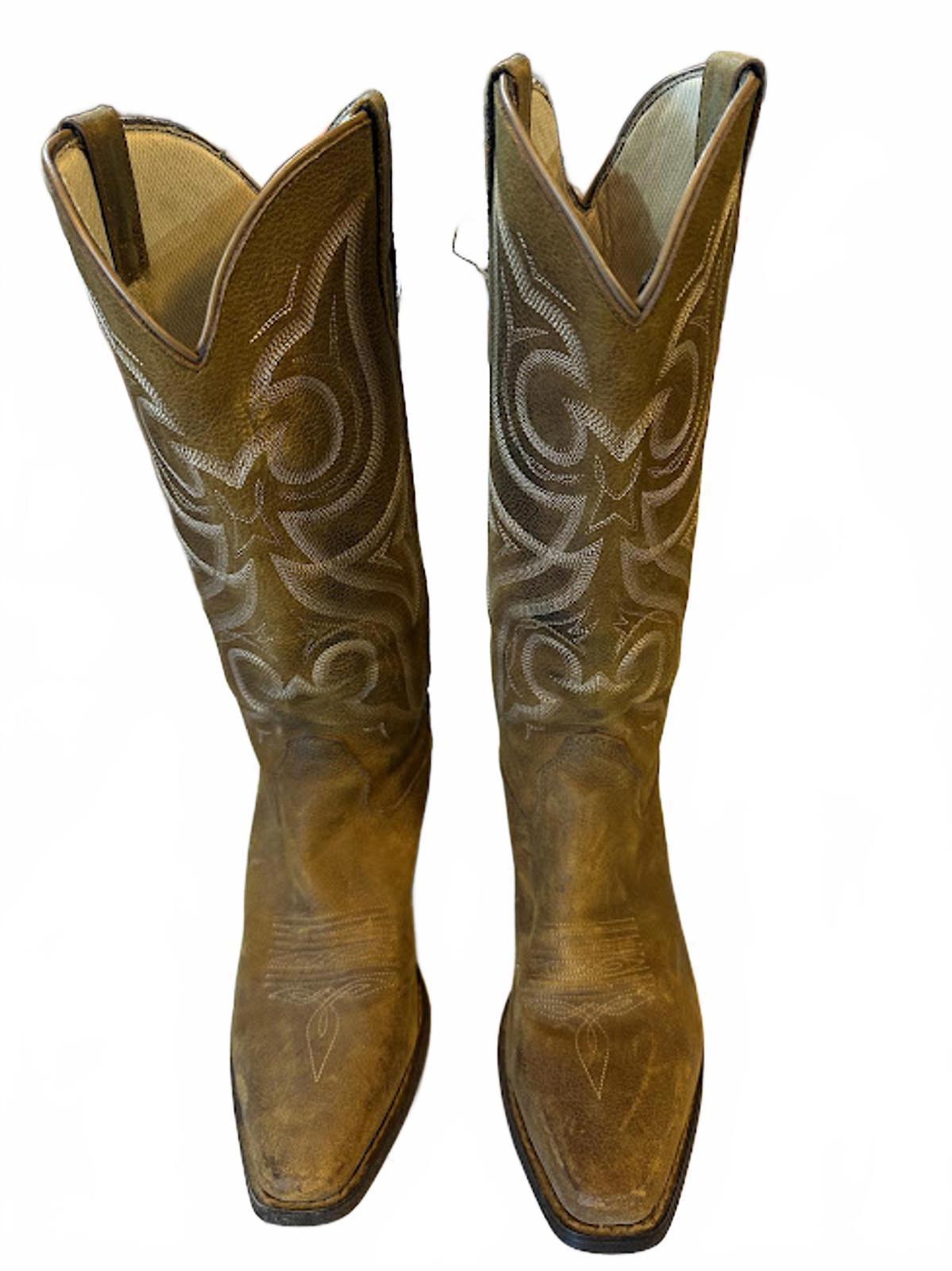 Durango Cowboy Boots Brown Leather Men’s 9M