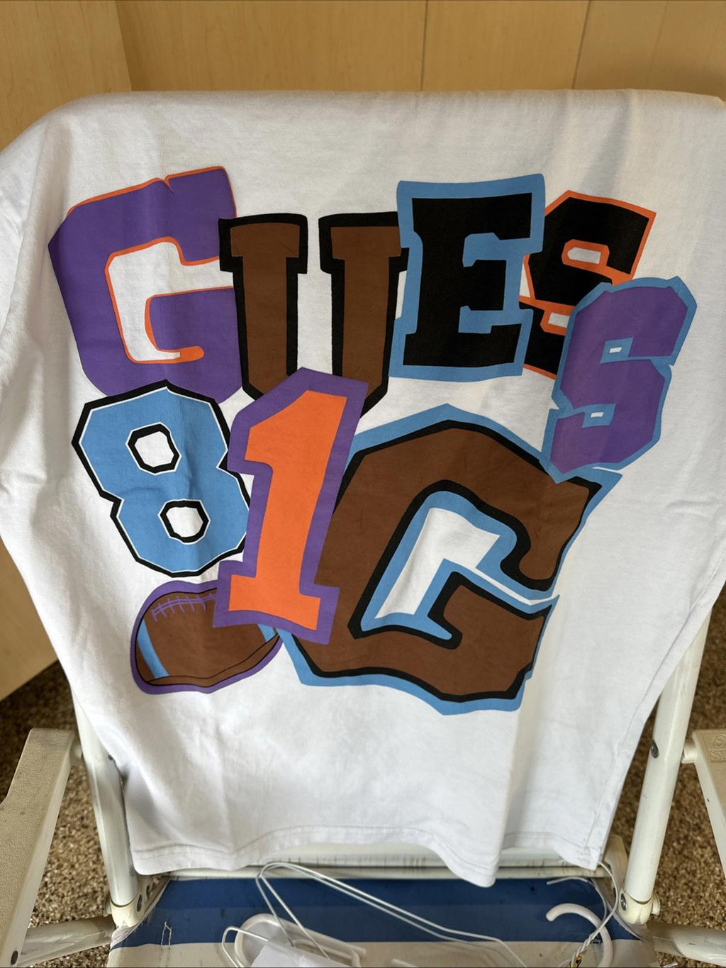 GUESS Orig x Biggie Smalls Limited Edition Varsity Graphic