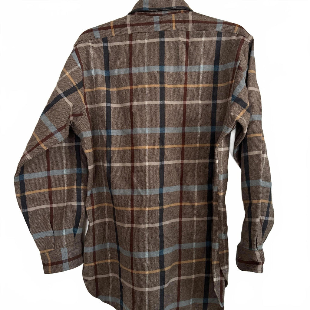 Pendleton Wool Plaid Board Shirt USA Medium