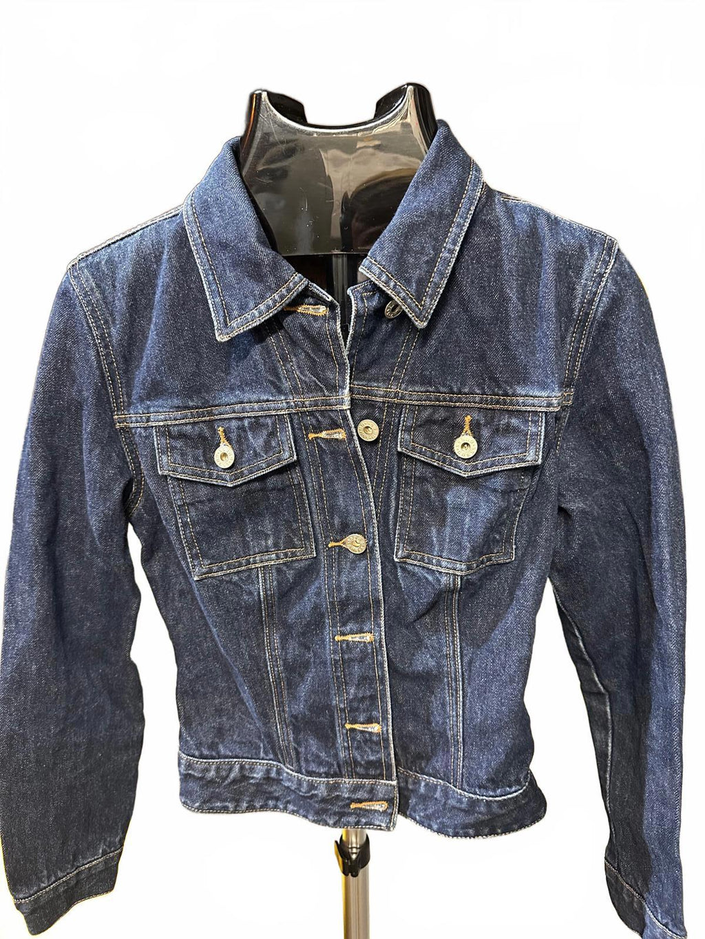Vintage Guess USA Dark Denim Jacket Small
