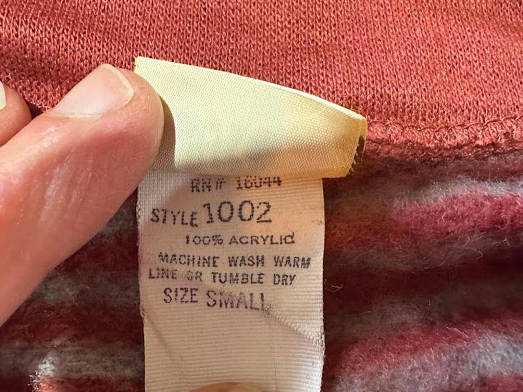 Sears JR Bazaar Striped V-Neck S
