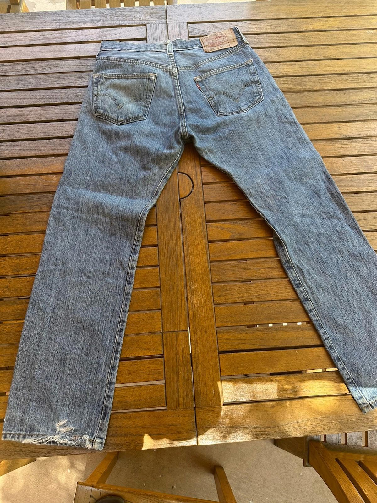 Levi's Jeans 501 Original Fit Straight Leg Button-Fly Mens Size 32x30*