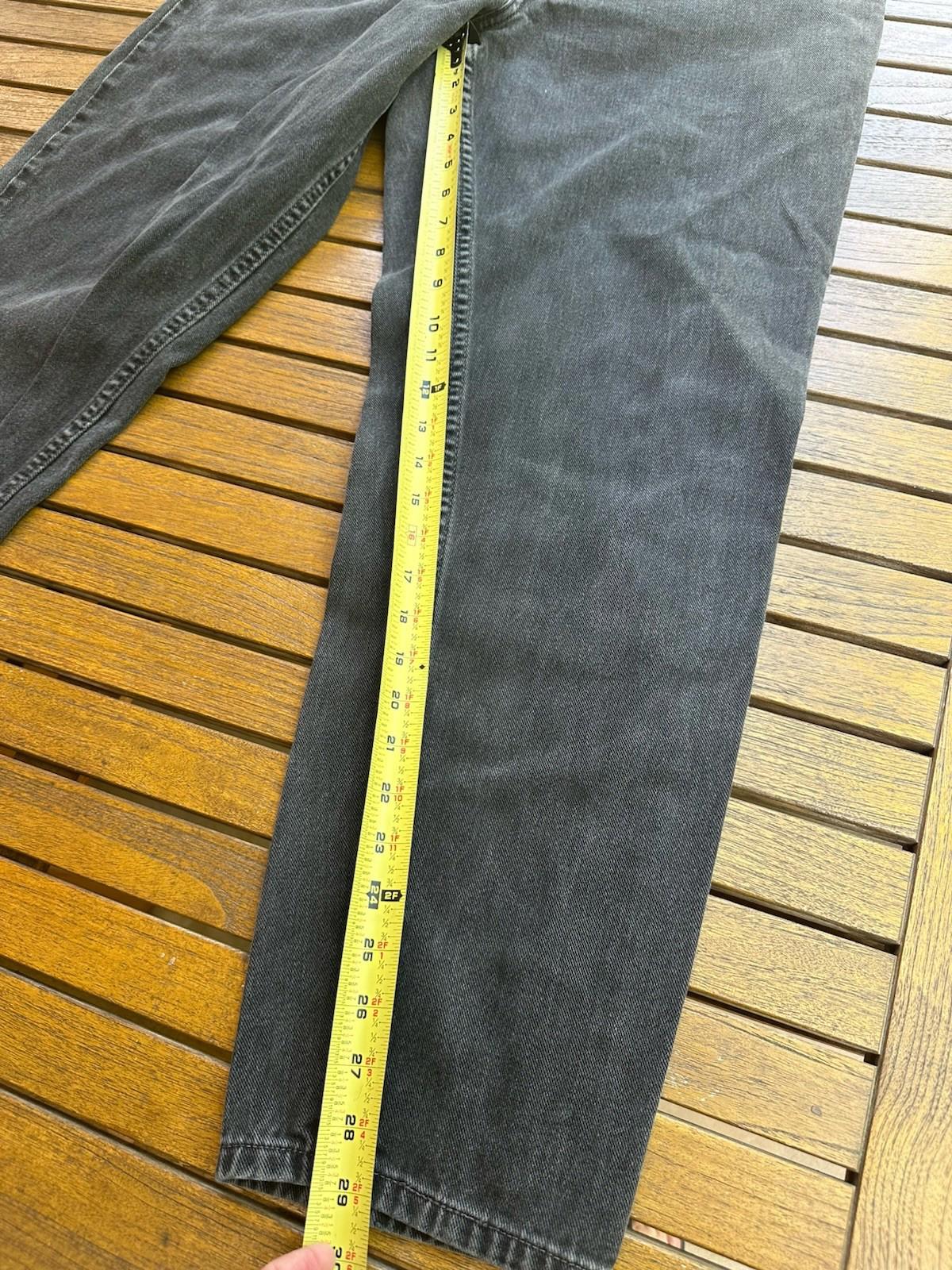 Levi's 560 Jeans Men's Size 34x32 Black Loose Fit Tapered