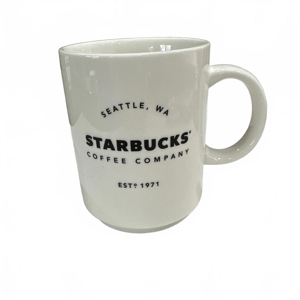 STARBUCKS Mug Coffee Tea Cup 14 fl Oz  / 414 ml White