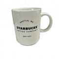STARBUCKS Mug Coffee Tea Cup 14 fl Oz  / 414 ml White