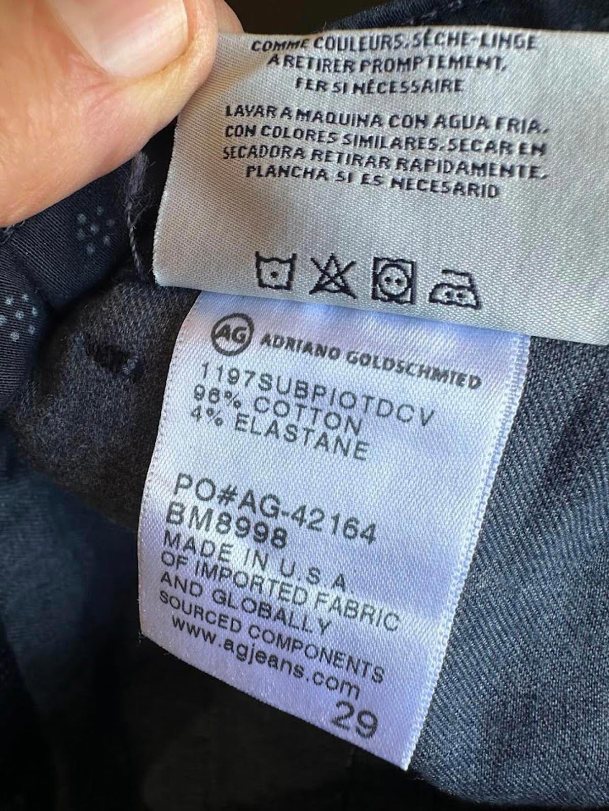 AG Adriano Goldschmied Shorts Size 29 Navy