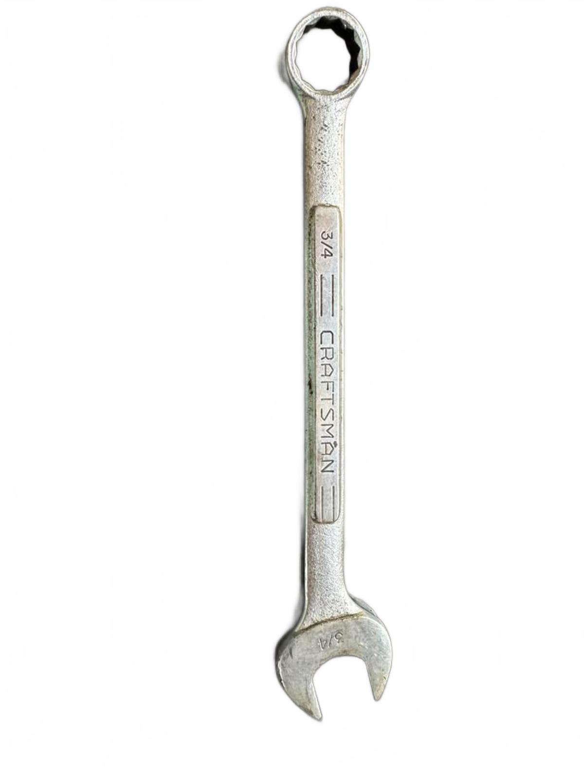 Vintage Craftsman 3/4” Combination Wrench – USA Made
