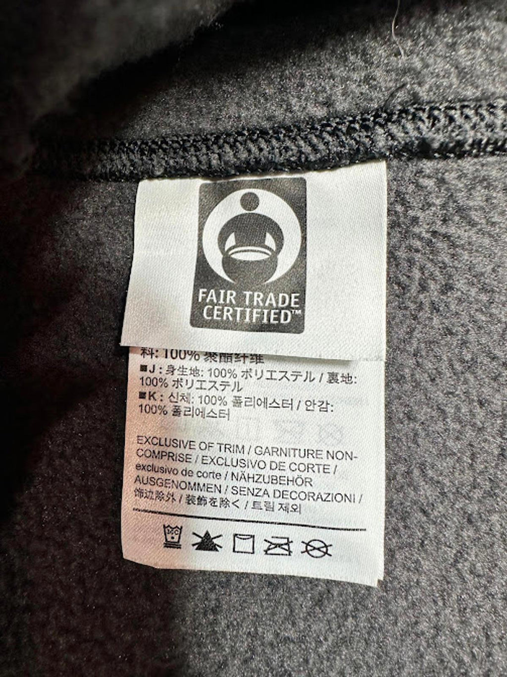 Arc’teryx Men’s Gray Fleece Zip Jacket XL