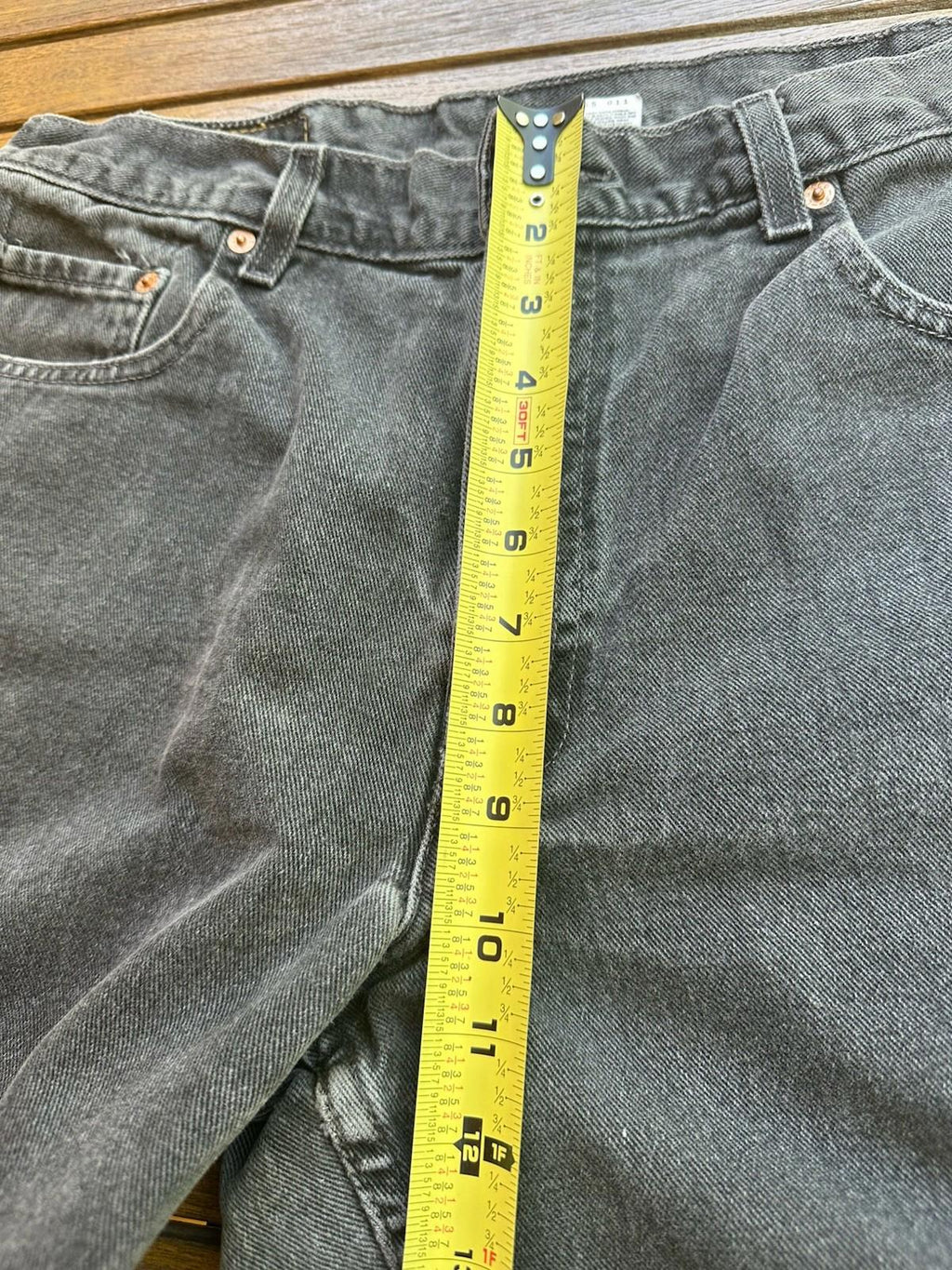 Levi's 560 Jeans Men's Size 34x32 Black Loose Fit Tapered