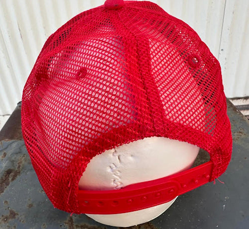 Budweiser Red Mesh Trucker Hat Snapback