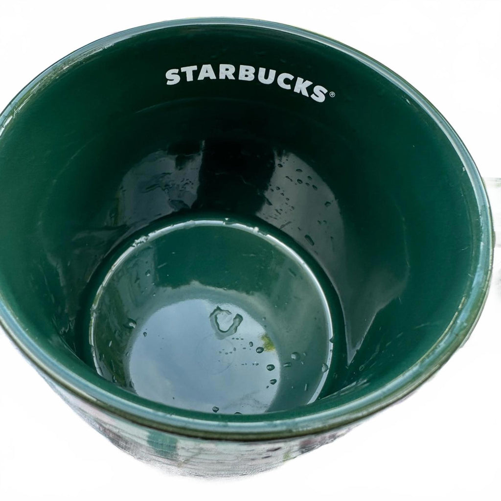 Green and Pink Patterned 2022 Starbucks mug