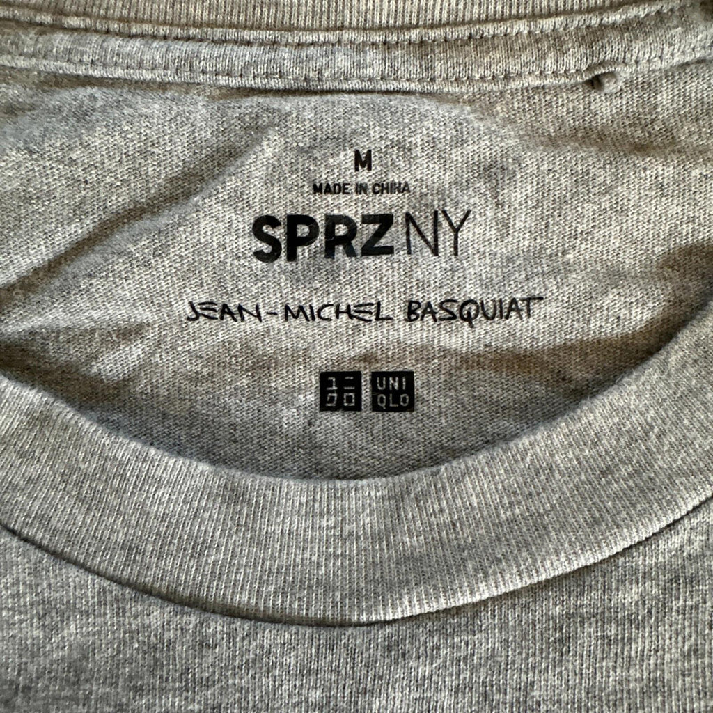 Uniqlo Basquiat SPRZ NY Crown Graphic Tee Medium