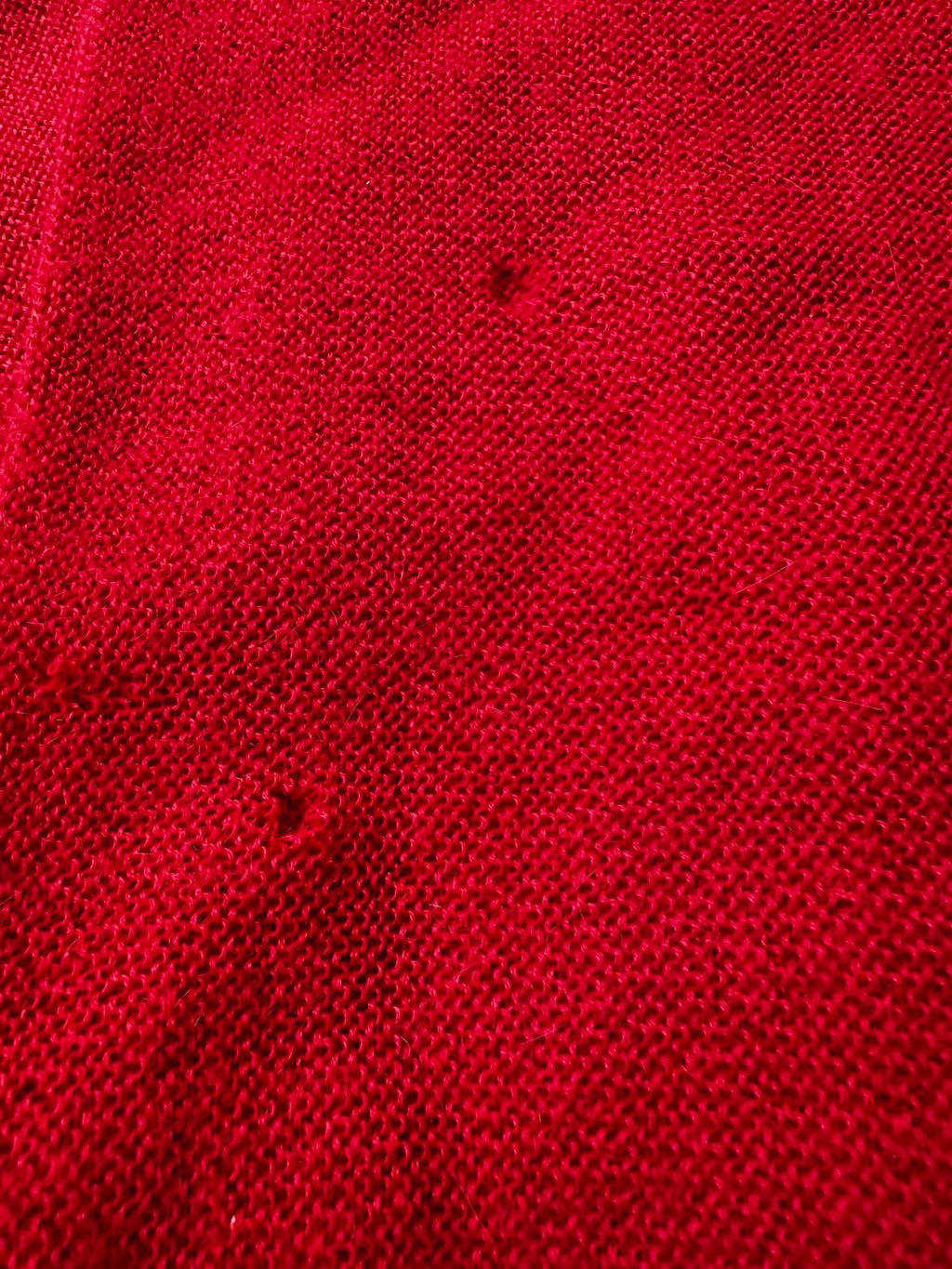 Vintage Park of Vienna Red Alpaca Cardigan Sweater