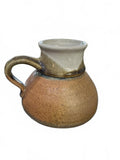 Studio Pottery Pitcher Brown Drip Glaze