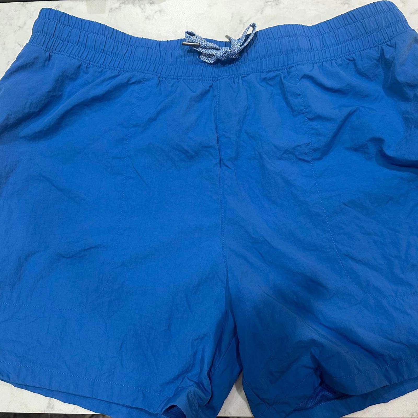 All in Motion Blue Volley Swim Shorts L