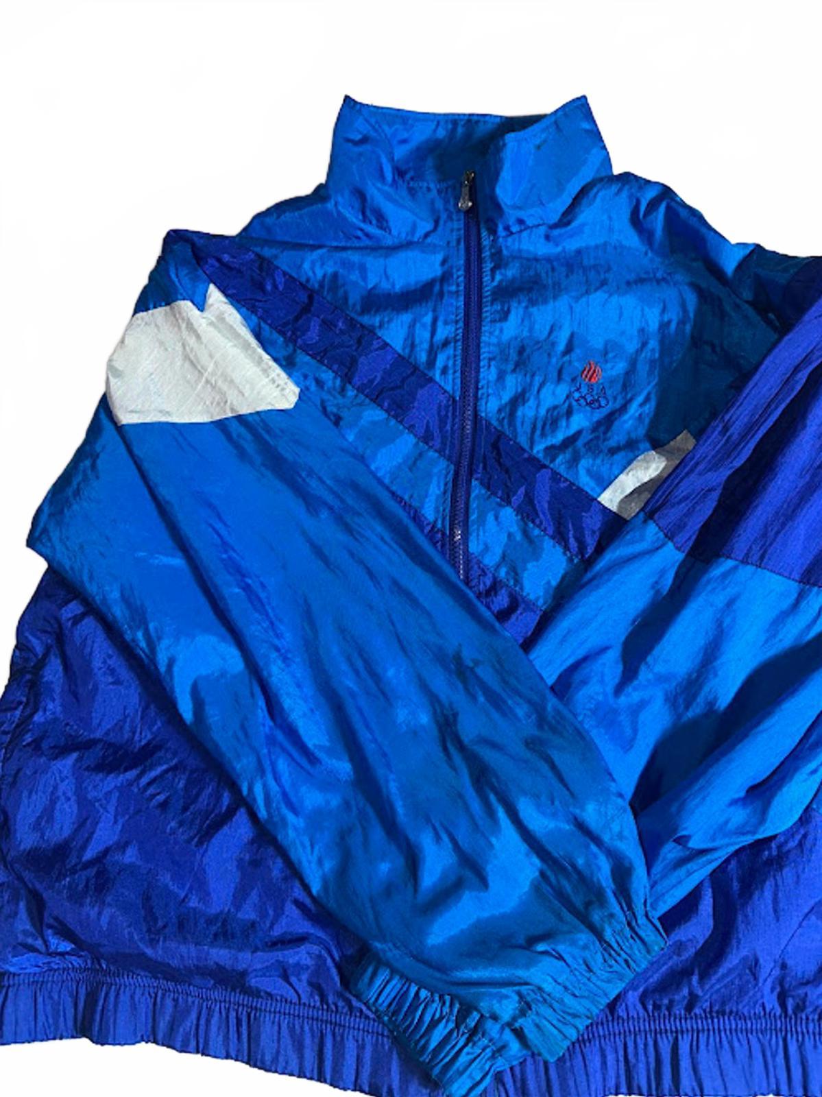 Vintage Team USA Olympic Color Block Windbreaker Jacket