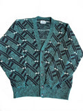Vintage 90s Geometric Knit Sweater XL