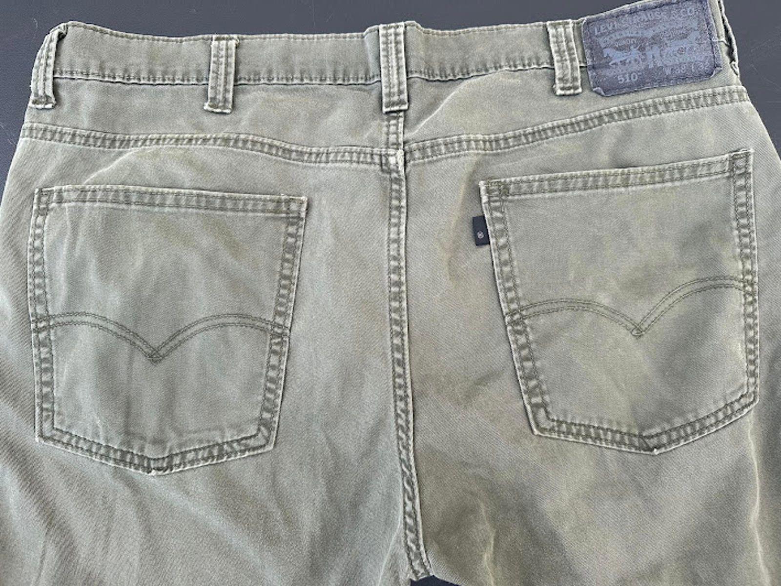 Levi’s 511 Olive Slim Jeans 38x32