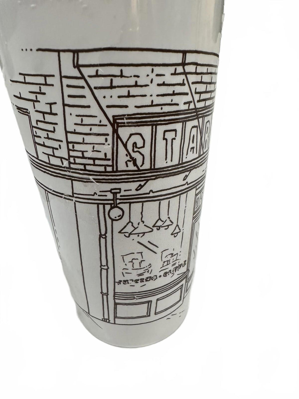 Starbucks First Store Pike Place 12 oz Ceremic Coffee Tumbler New Home 2021
