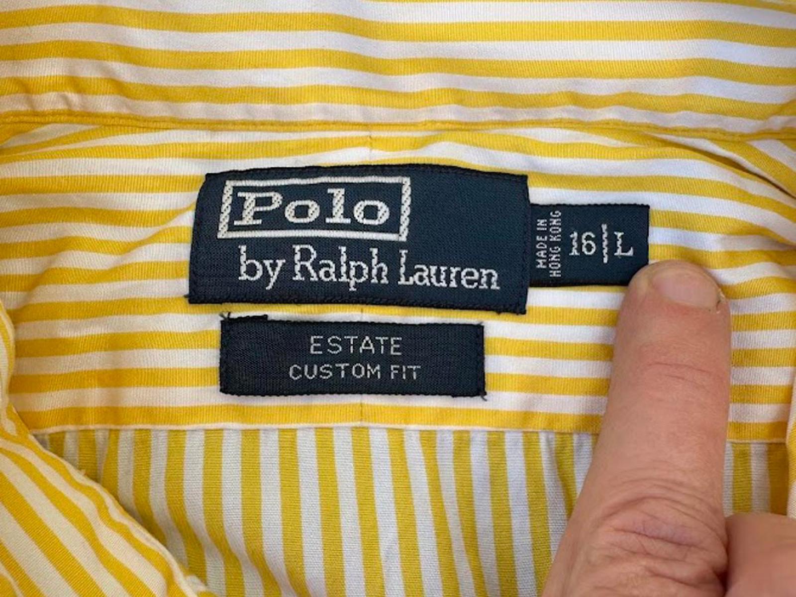 Vintage Polo Ralph Lauren Stripe Shirt L