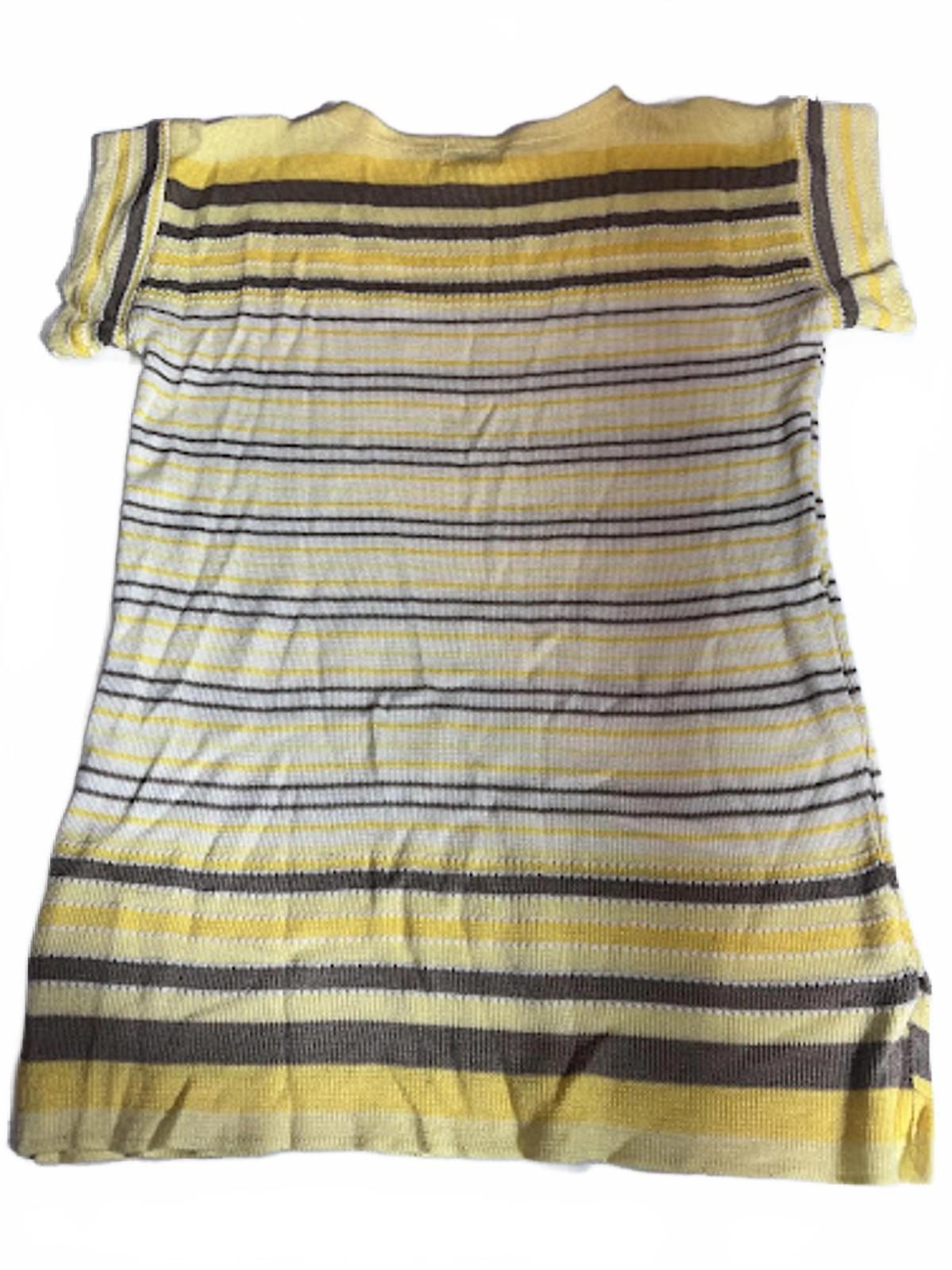 Vintage Sears Striped Knit Top – Mod 60s/70s Style
