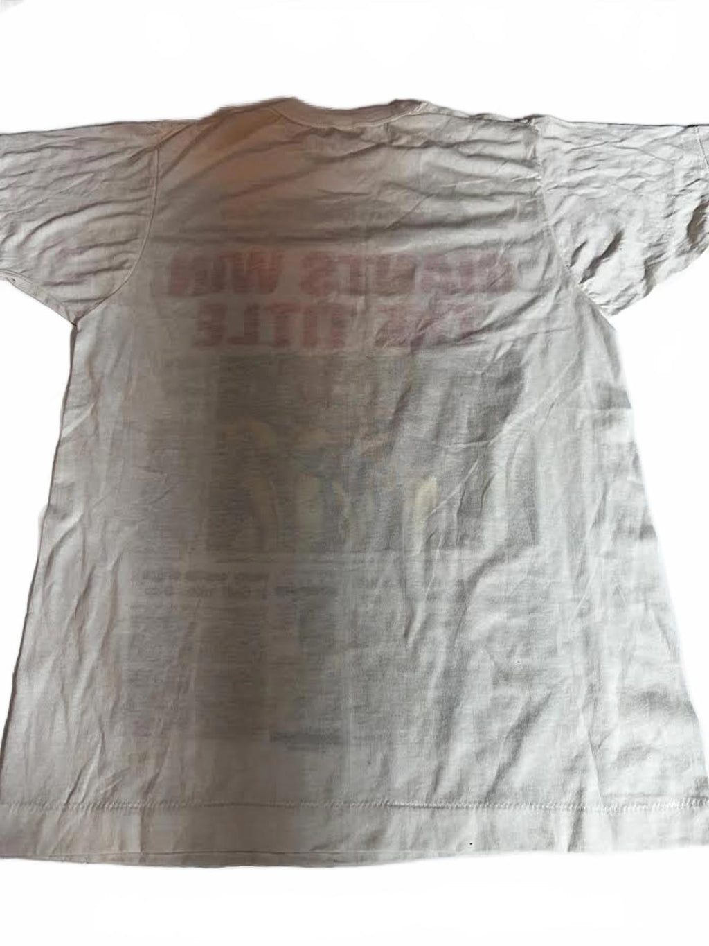 Vintage 1989 SF Giants “Win the Title” Tee Screen Stars