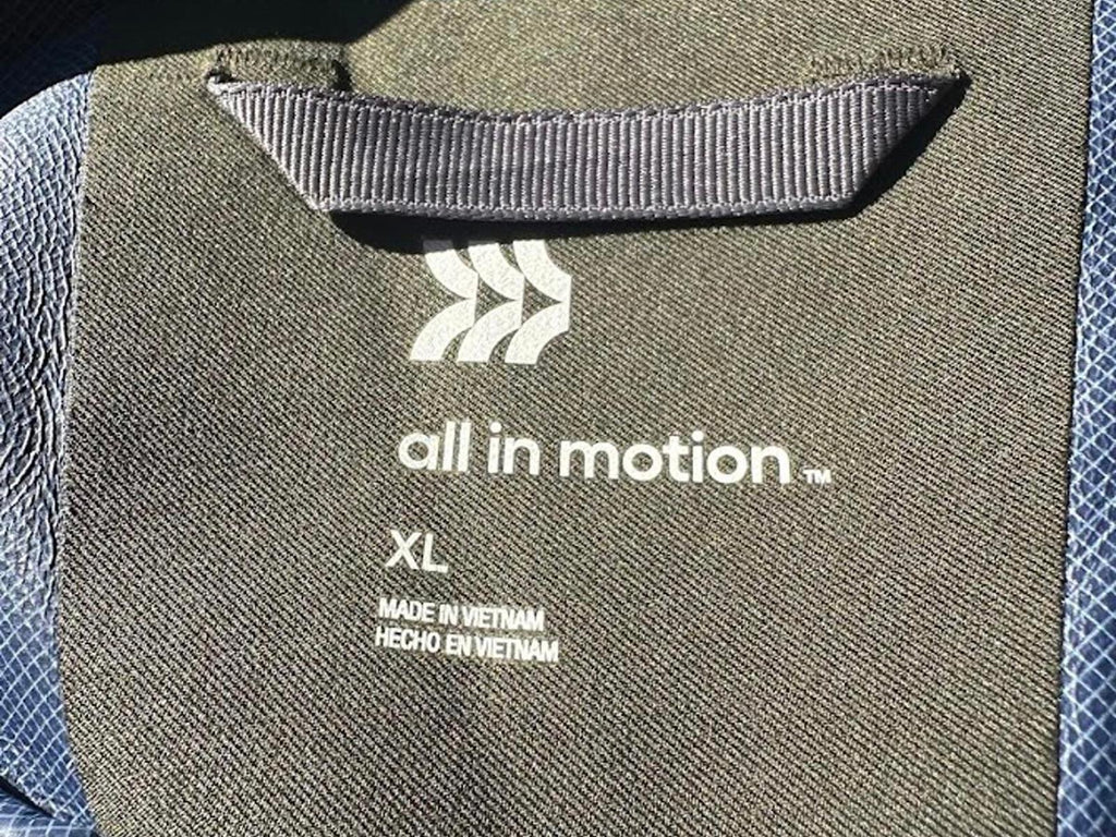 All In Motion Olive Hooded Rain Jacket XL