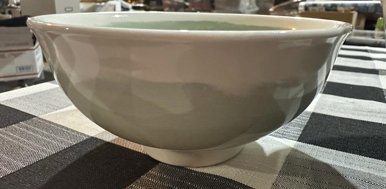 Pepper + Vetiver Nesting Mixing Bowl Set 2pc Pastel Glazed Stoneware