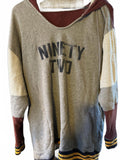 Free People Ninety Two Colorblock Hoodie S/M