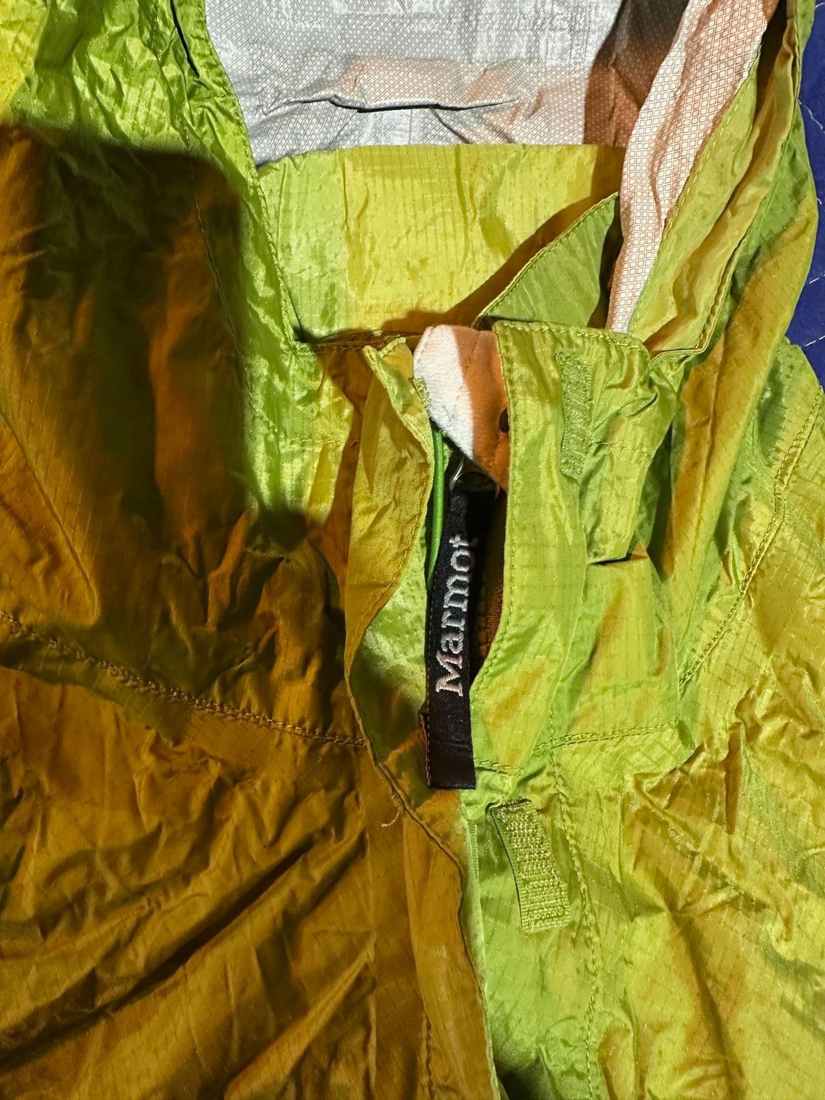 Marmot PreCip Lime Rain Jacket — Women’s Large