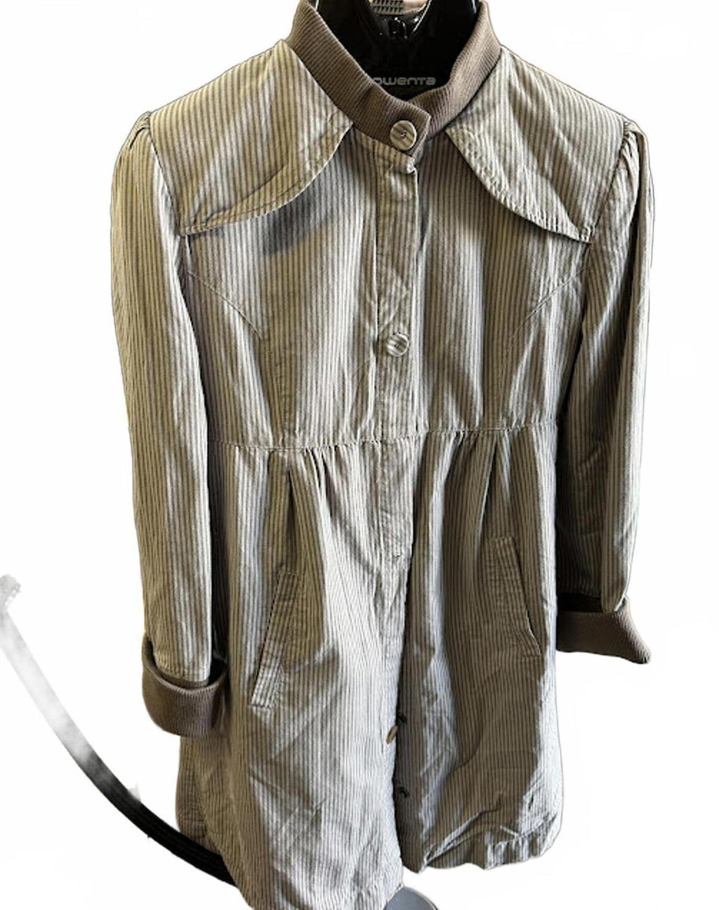Industry Striped Coat Dress S/P