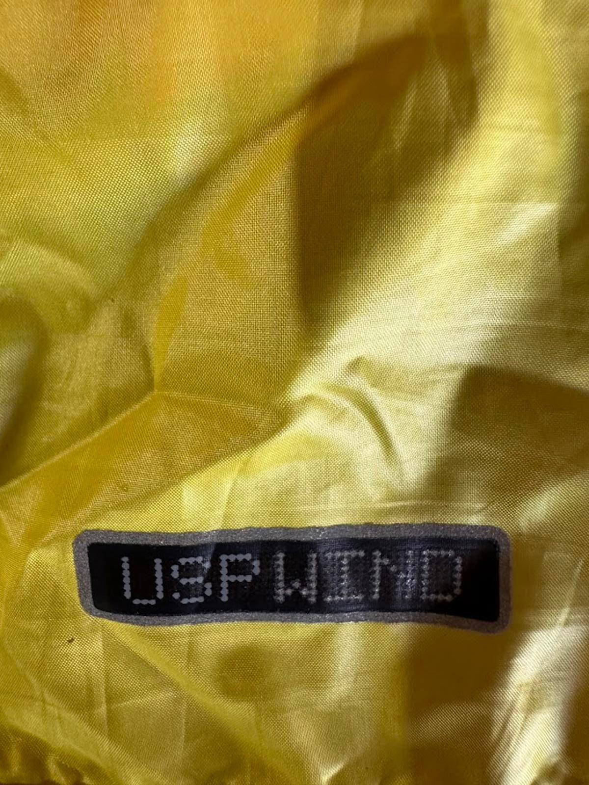 Puma Sport Lifestyle Yellow Gray Windbreaker L