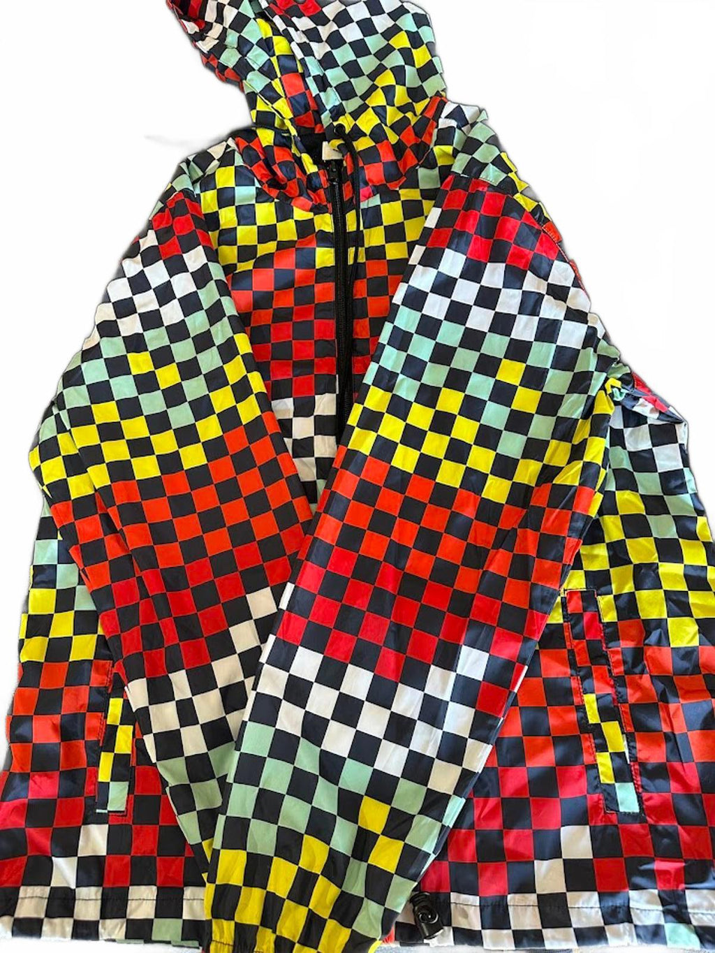 Twain Checkerboard Hooded Jacket Made USA