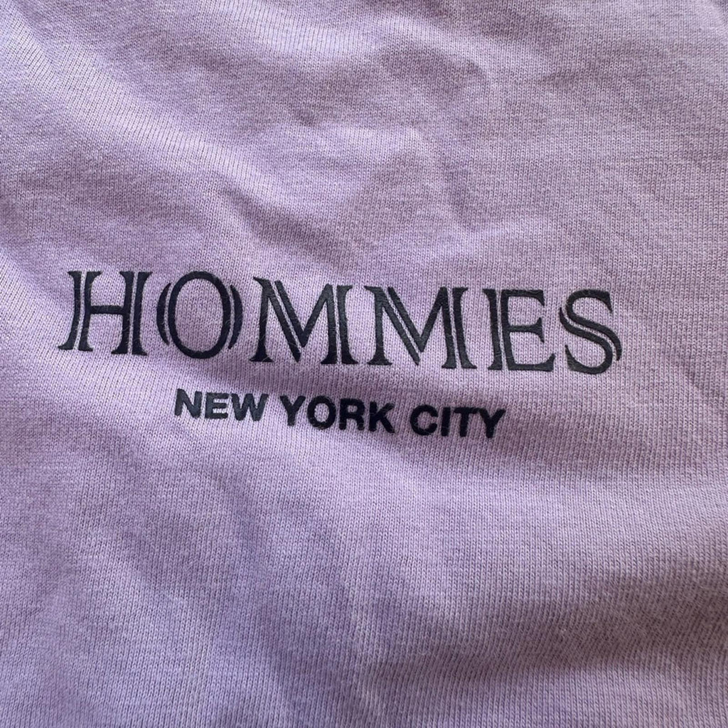 Among Equals x Hommes NYC Lavender Long Sleeve Tee – Size L
