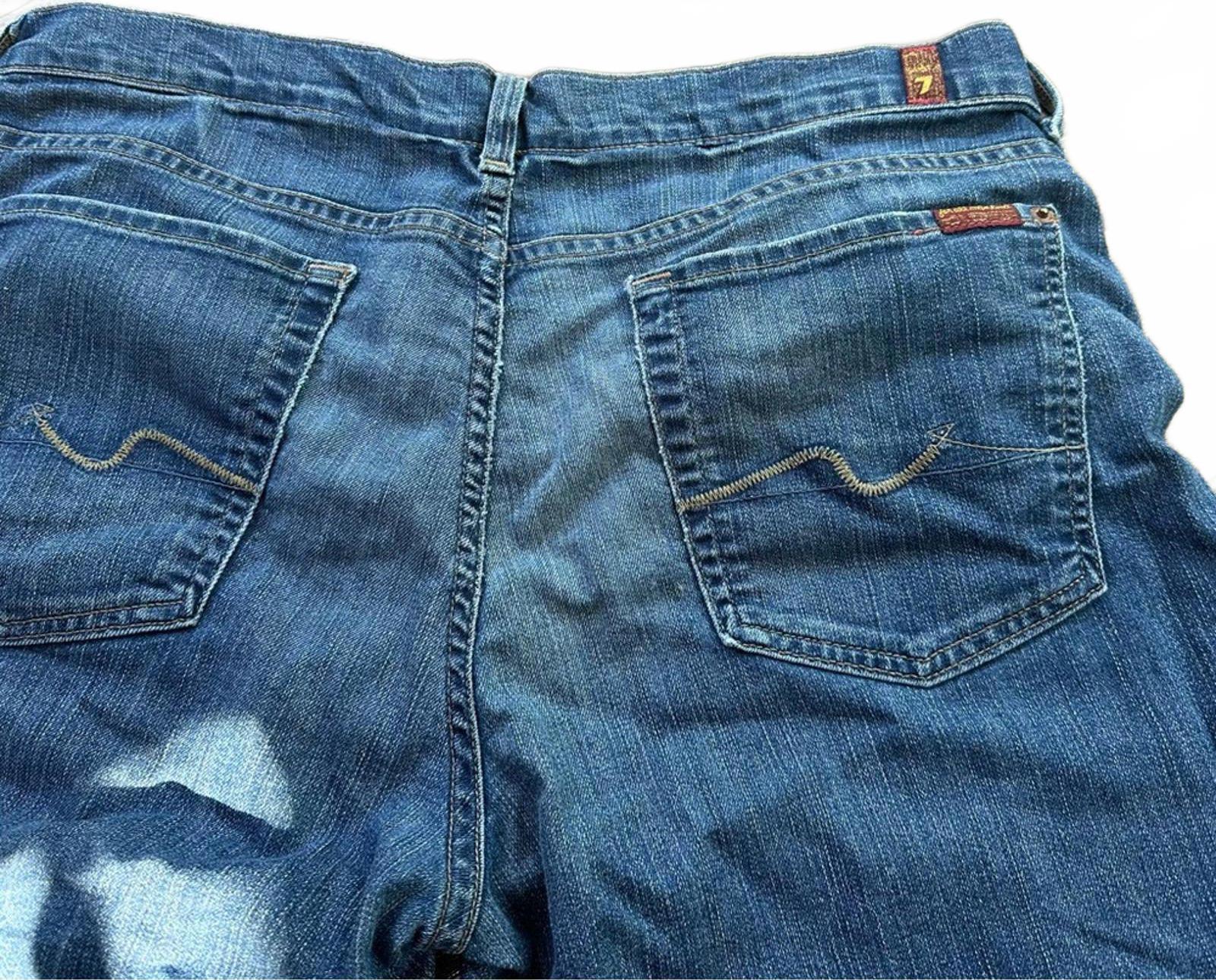 7 For All Mankind Bootcut Jeans 36x28 USA Denim