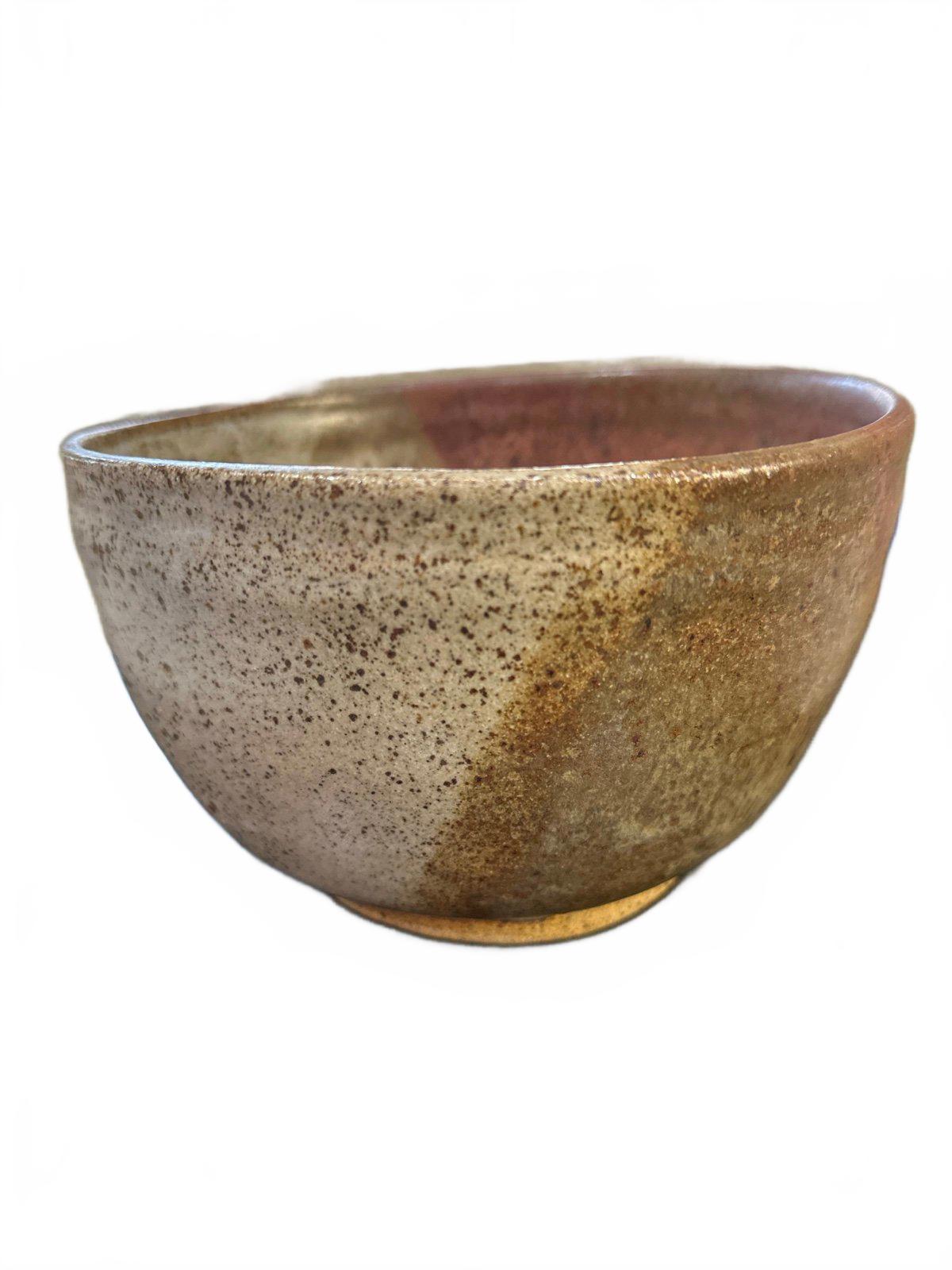 Hand thrown ceramic bowl